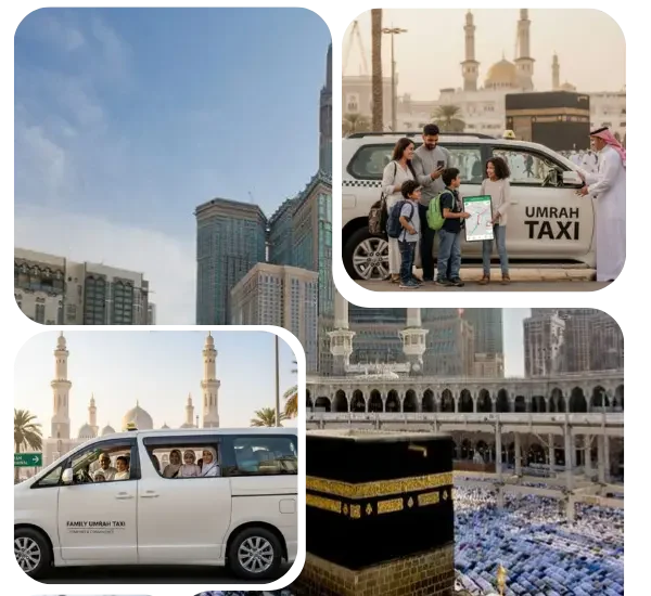 Hyundai Staria 7-seater Umrah transport & taxi service Makkah Madinah