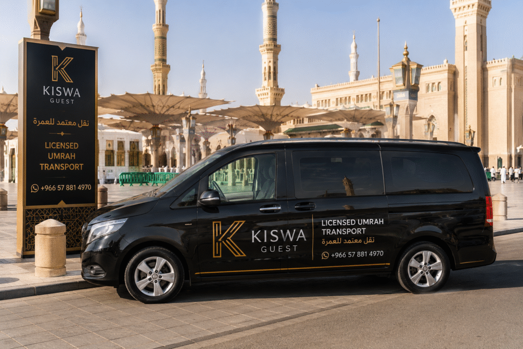Umrah travel agency Canada — named, licensed transport provider in Makkah and Madinah